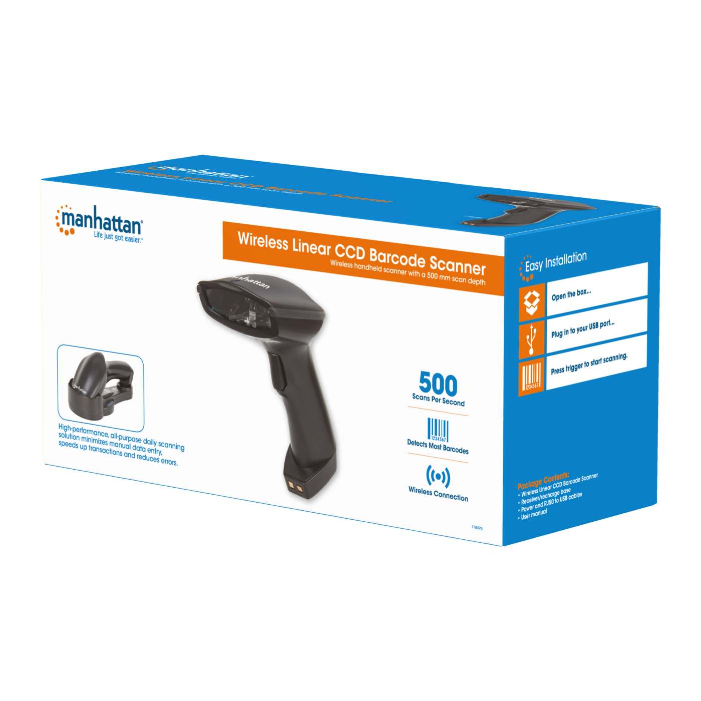 Lector Inalámbrico de Código de Barras Packaging Image 2