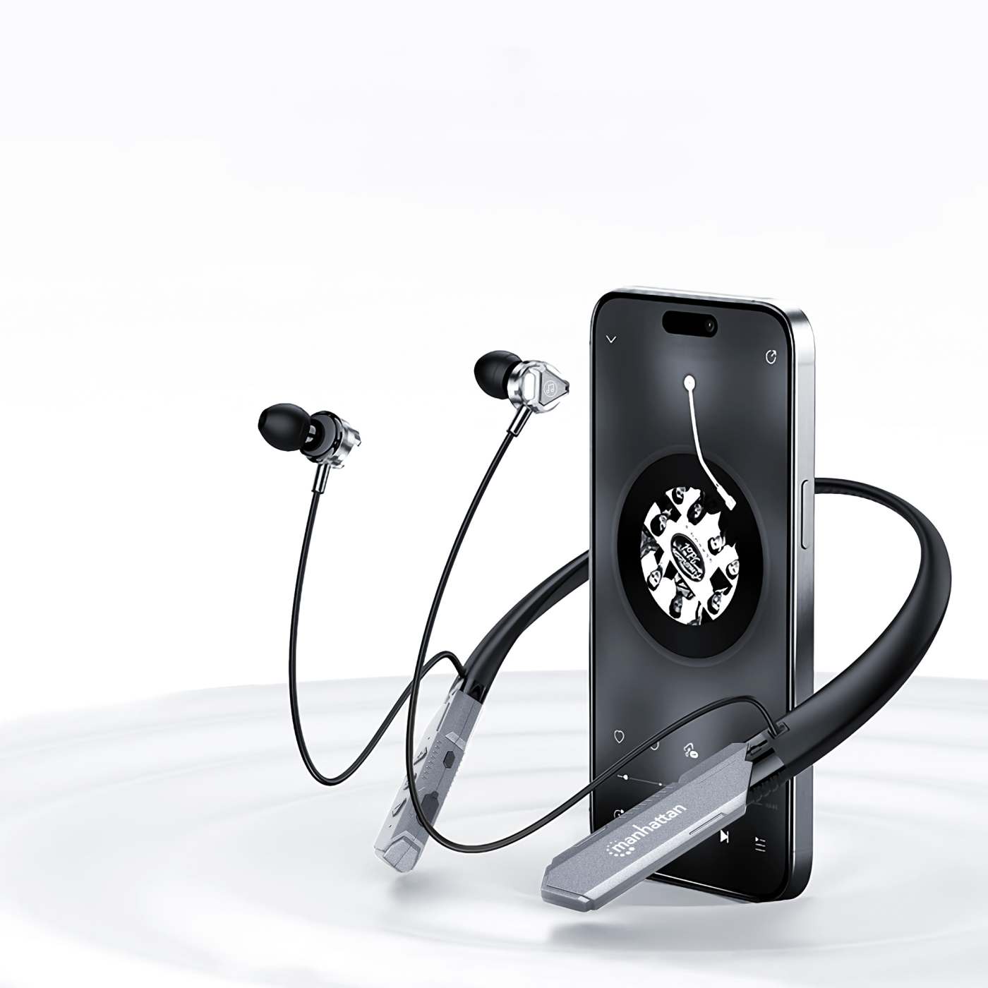 Auriculares deportivos inalámbricos con banda para el cuello Image 2